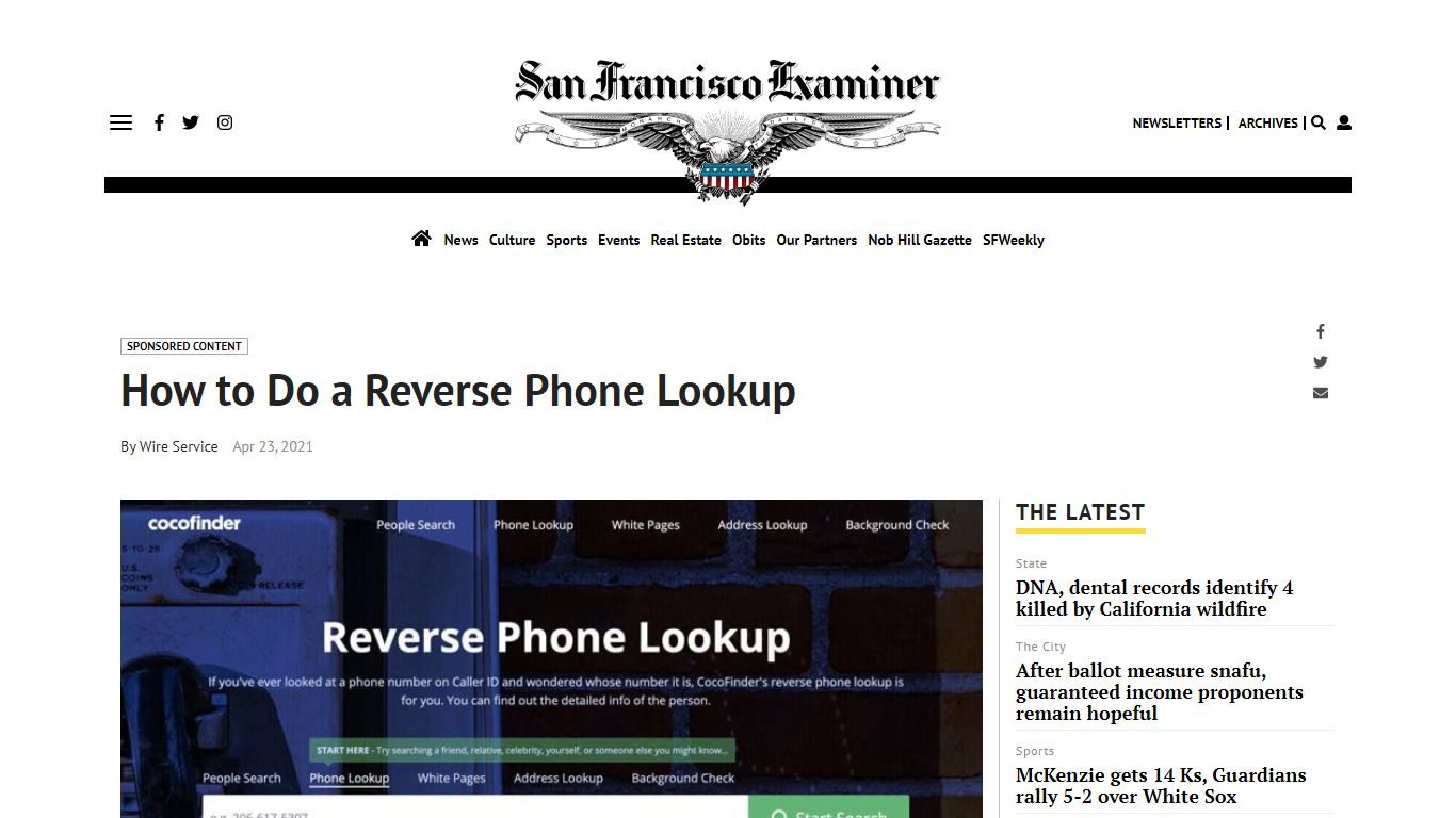 How to Do a Reverse Phone Lookup | Our Partners | sfexaminer.com